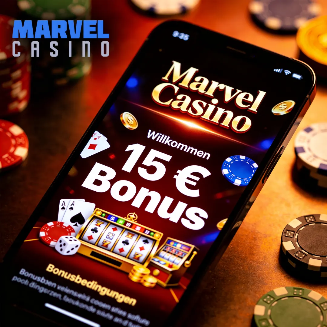 Marvel Casino 15€ Bonus